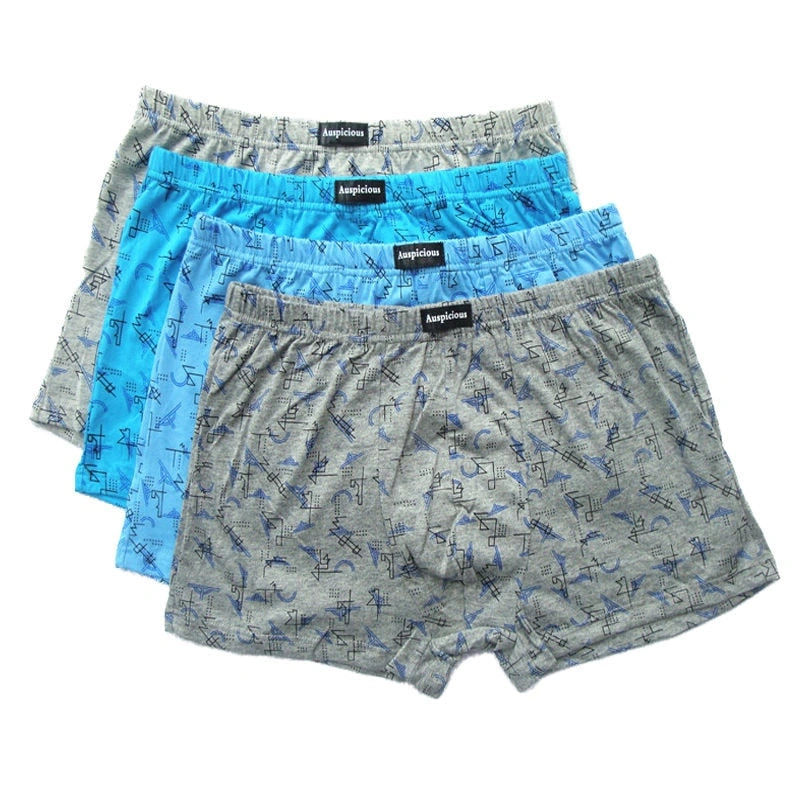 West Louis™ Boxers Confortables en Coton: Lot de 5, Coupe Relax, Douceur Inégalée!